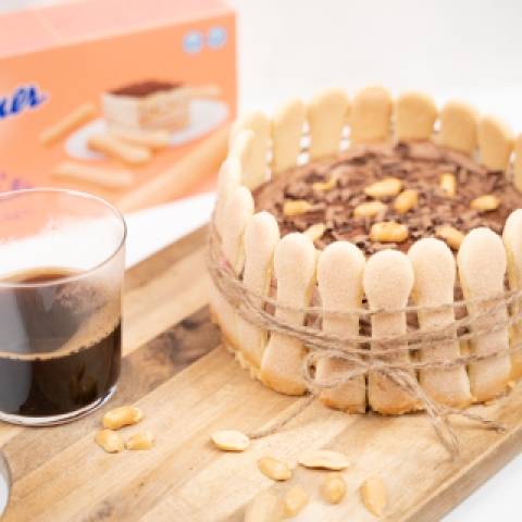 Manner Erdnuss Tiramisu Torte