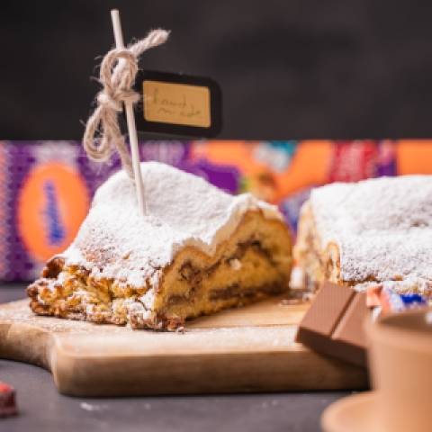 Schokoladiger Manner Weihnachtsstollen